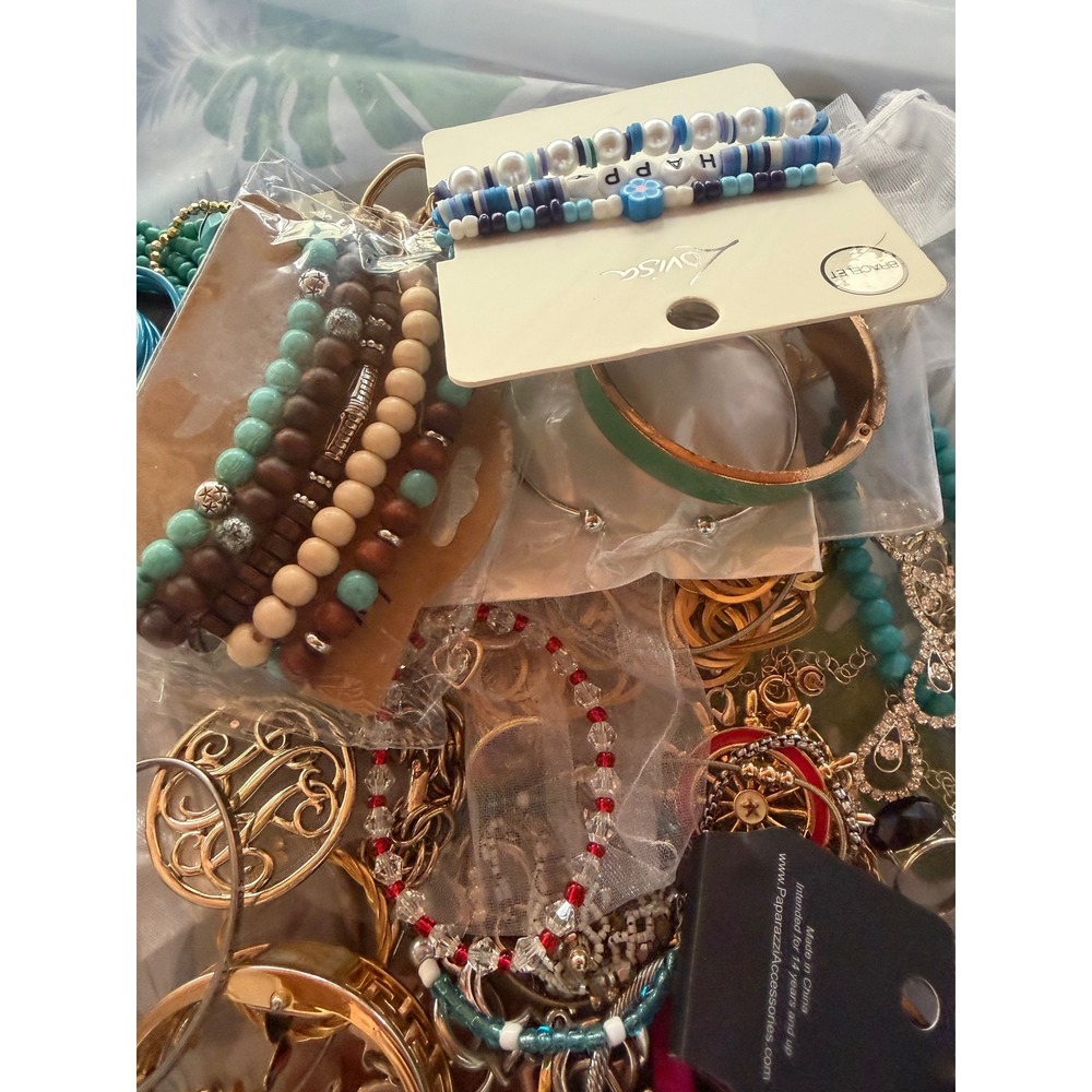 Jewelry Lot Paparazzi Lovisa Hildie & Jo Bracelets Necklaces Earrings 50+ Pcs - Picture 3 of 10